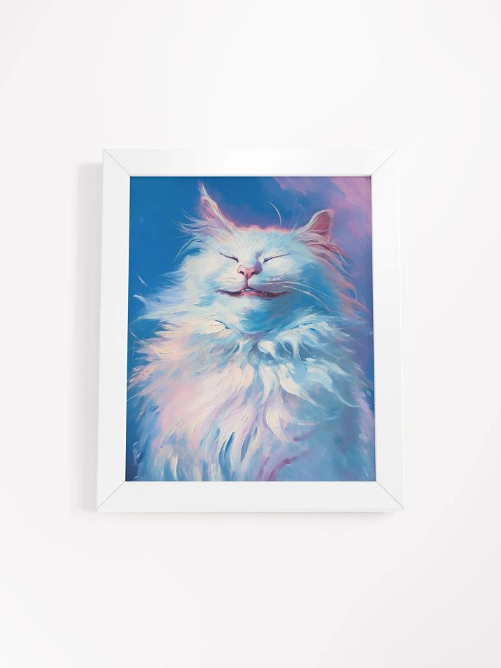 Blissful Cat Dream Matte Poster product image (1)