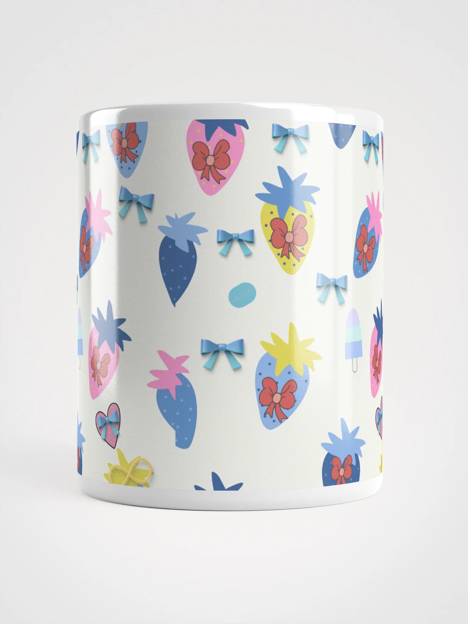 Vibrant Fruit and Fun Patterned Coffee Mug product image (14)