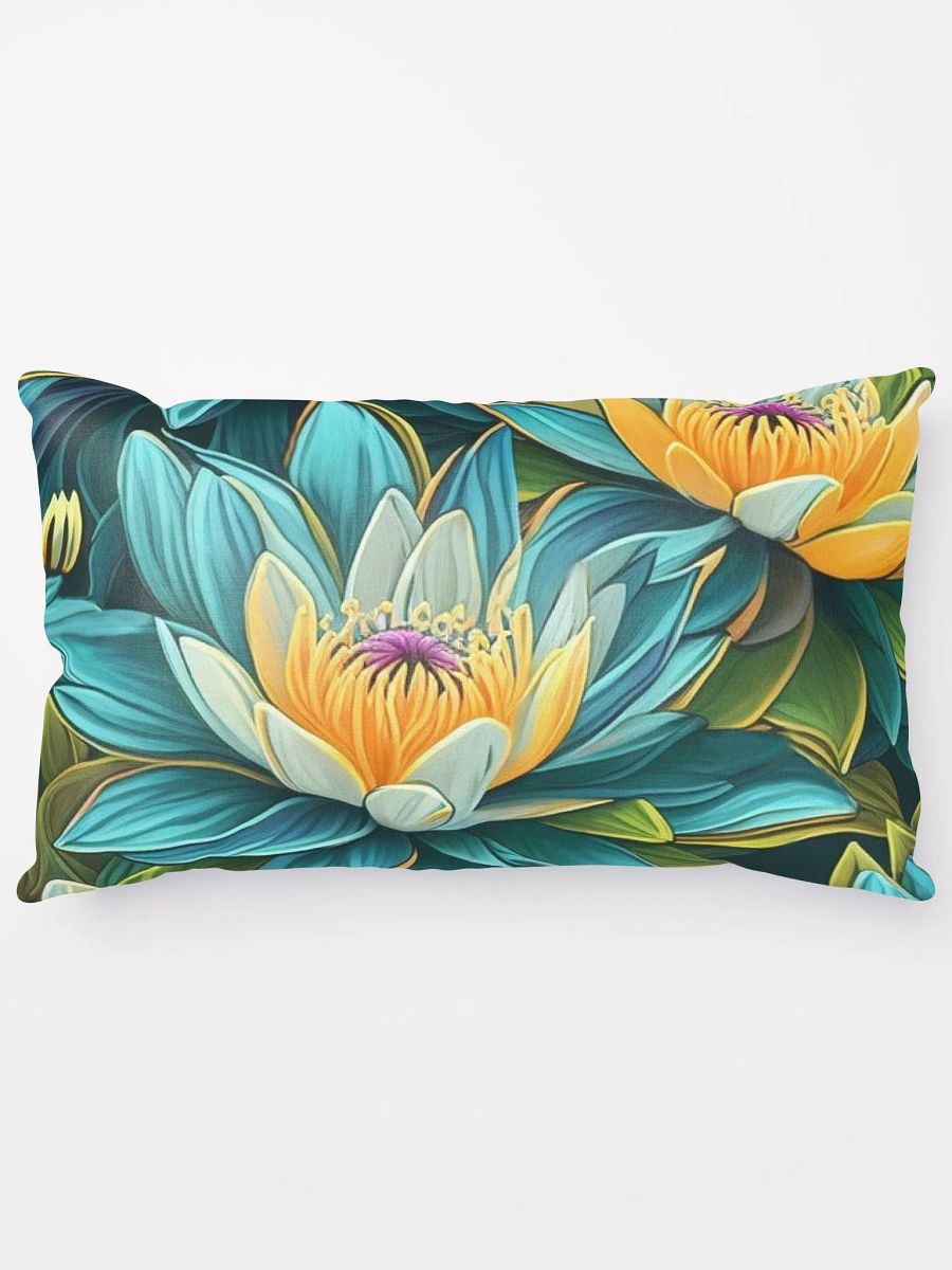Lotus blue coussin/pillow product image (6)