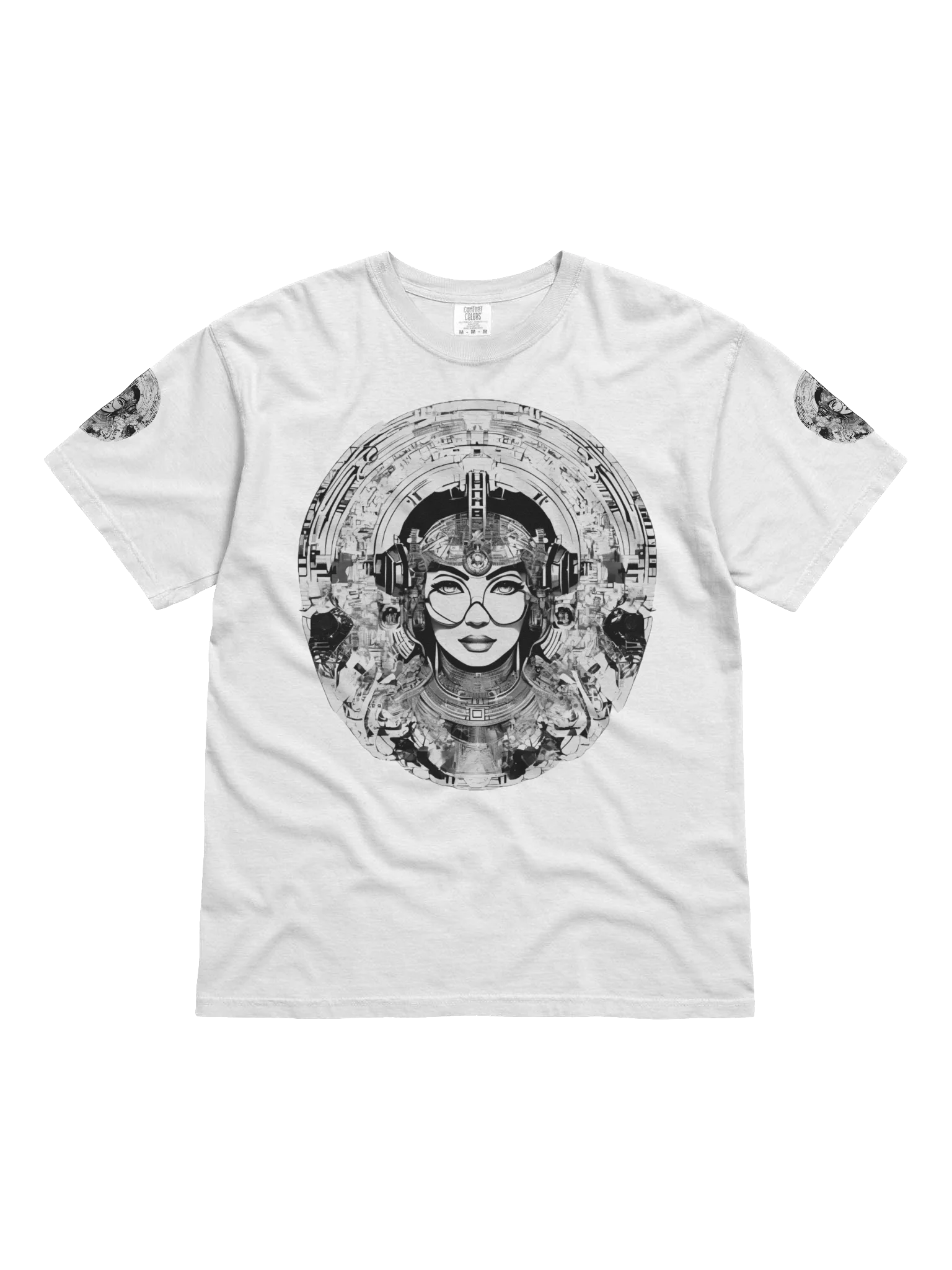 Cybernetic Femme Abstract T-Shirt product image (1)