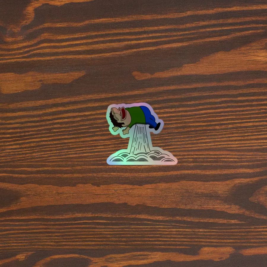 Blast Off Mijo Holographic Sticker product image (3)