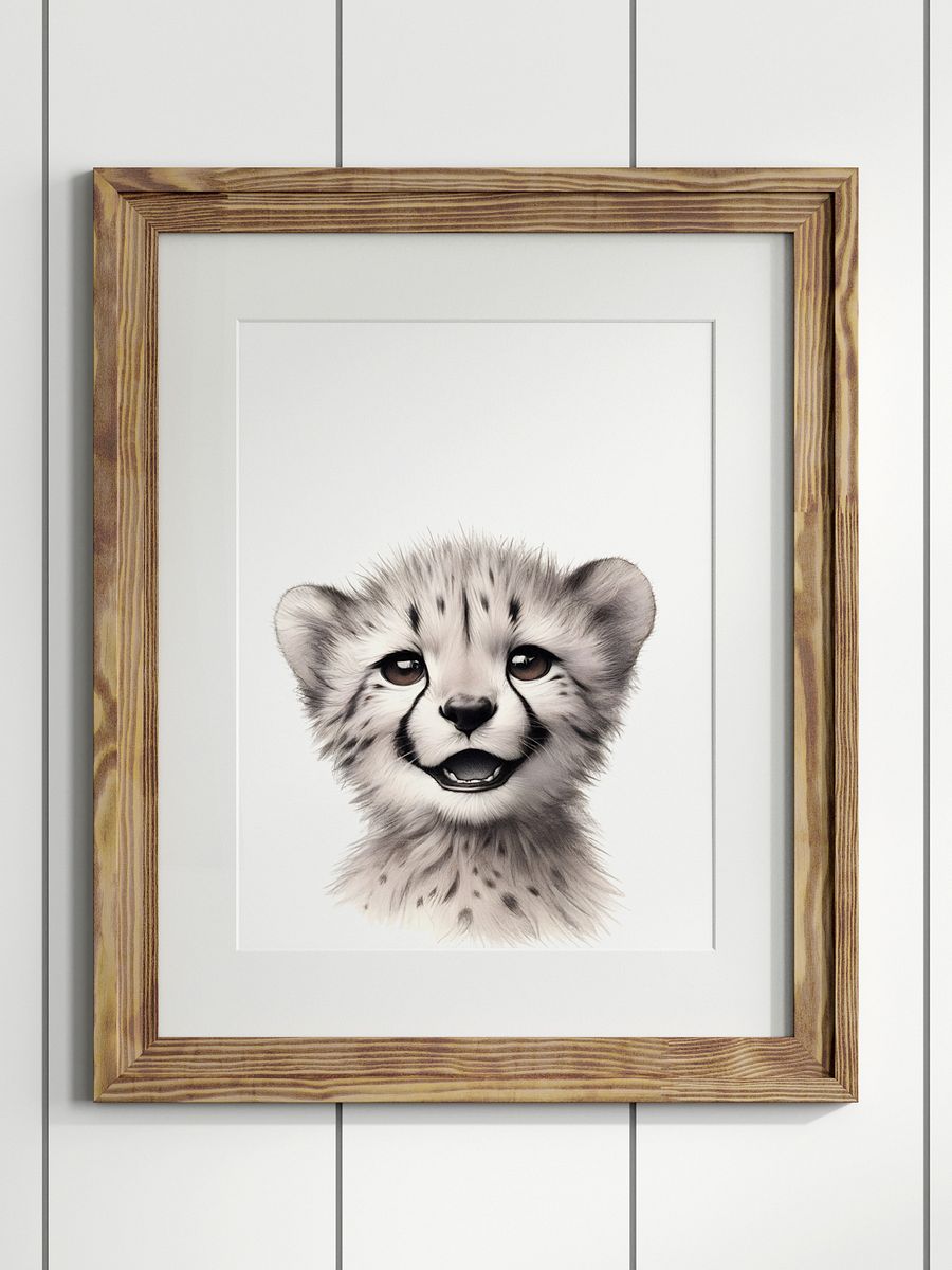 Happy Safari Cheetah Nursery Decor product image (1)