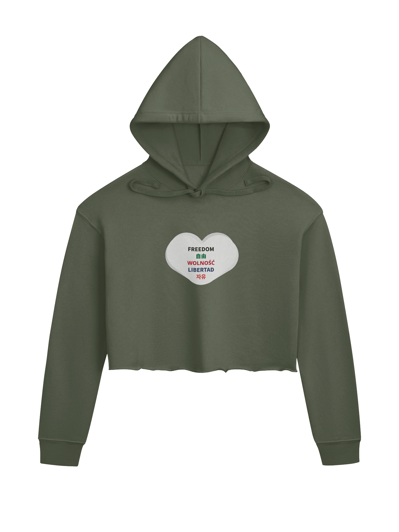 PREMIUM HOODIE FEMALE FIT – FREEDOM product image (1)