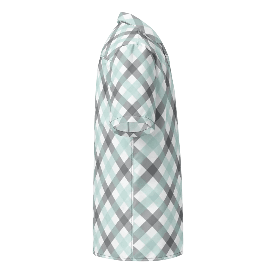 Mint Black Men Plaid dress shirt product image (4)