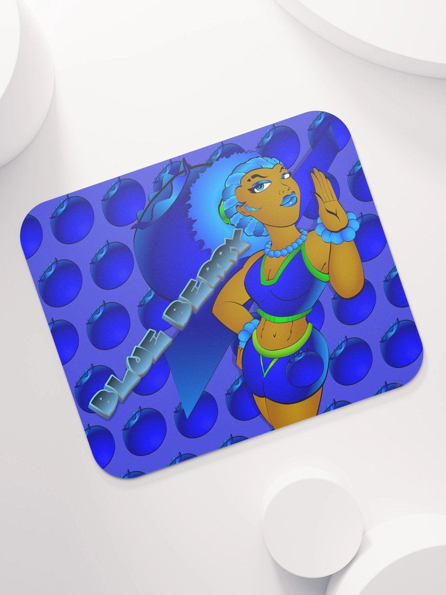 Blue Berry Bliss Mouse Pad product image (5)