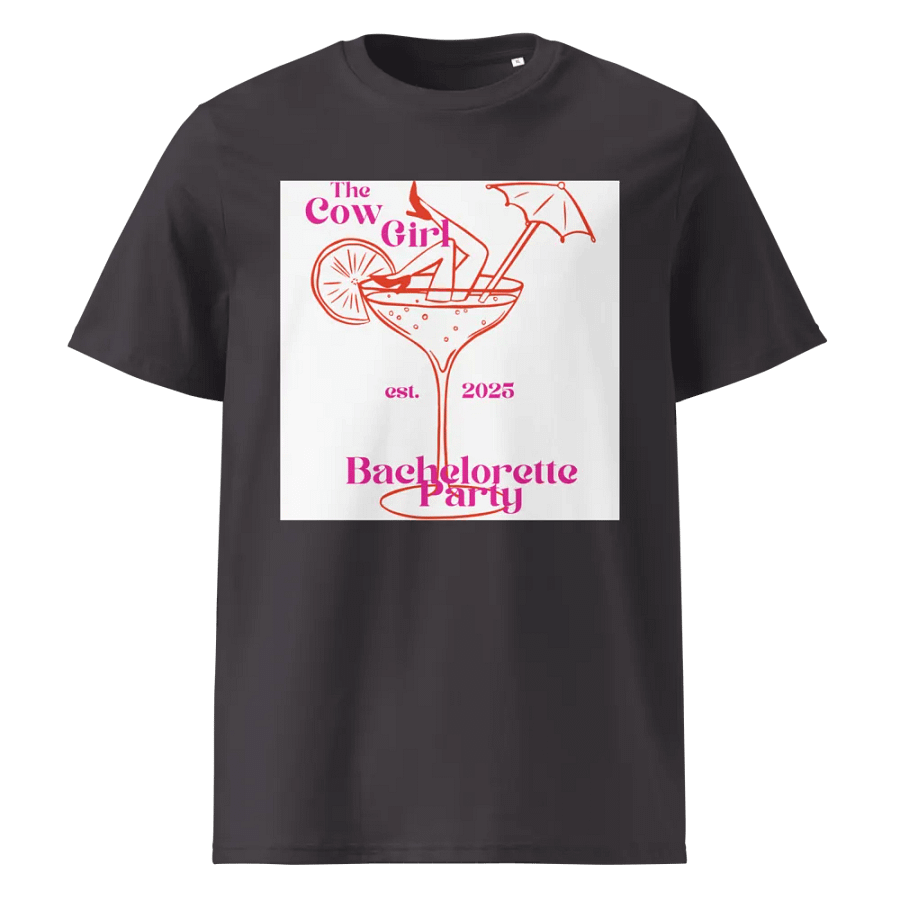 Woman T-Shirt Bachelorette Party Organic Cotton T-Shirt product image (1)