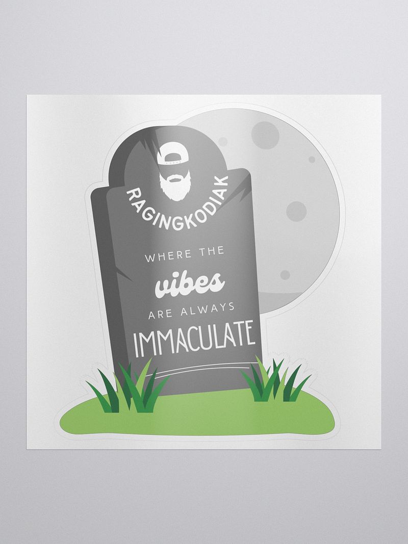 Immaculate Vibes Sticker