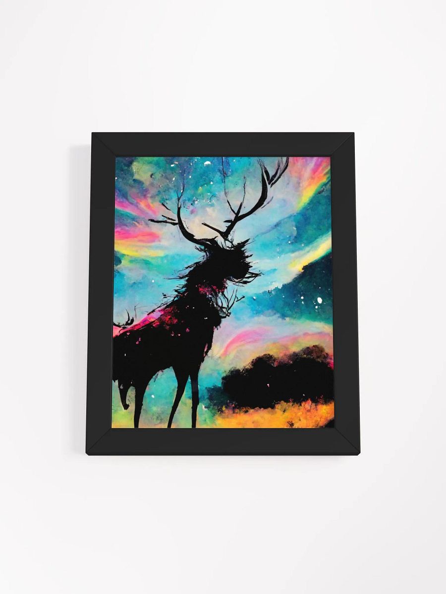 Aurora Antlers Framed Poster product image (1)