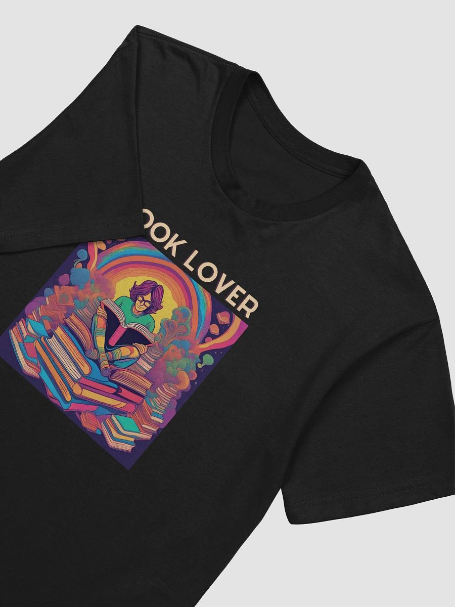 Psychedelic Book Lover Supersoft T-shirt product image (43)