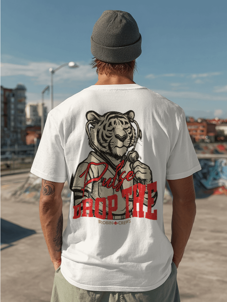 drop the pulse shirt.nurse tee product image (3)