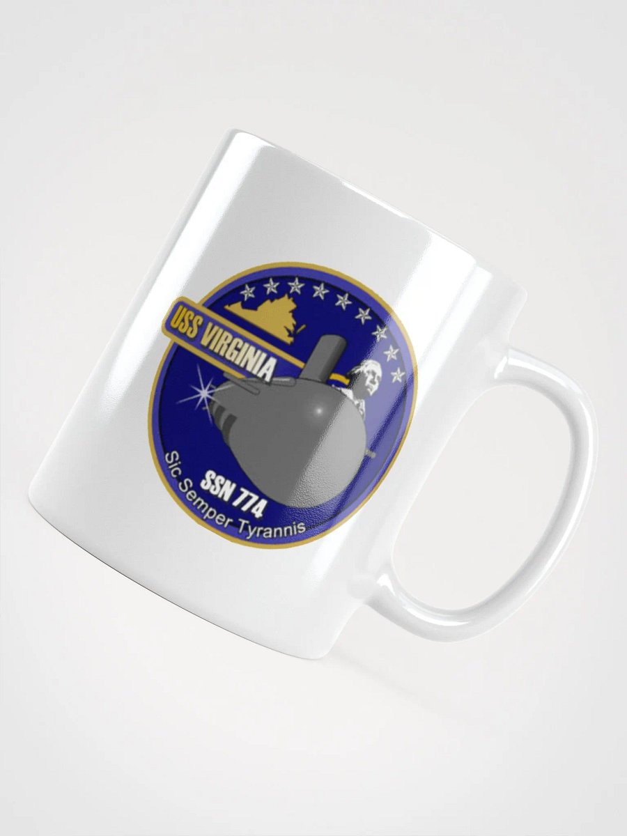 USS Virginia SSN 774 White Coffee Cup product image (4)