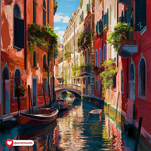 Lost in a labyrinth of liquid gold. Venice, you’ve cast a spell of enchantment. Every gondola ride is a journey into a fairyt...