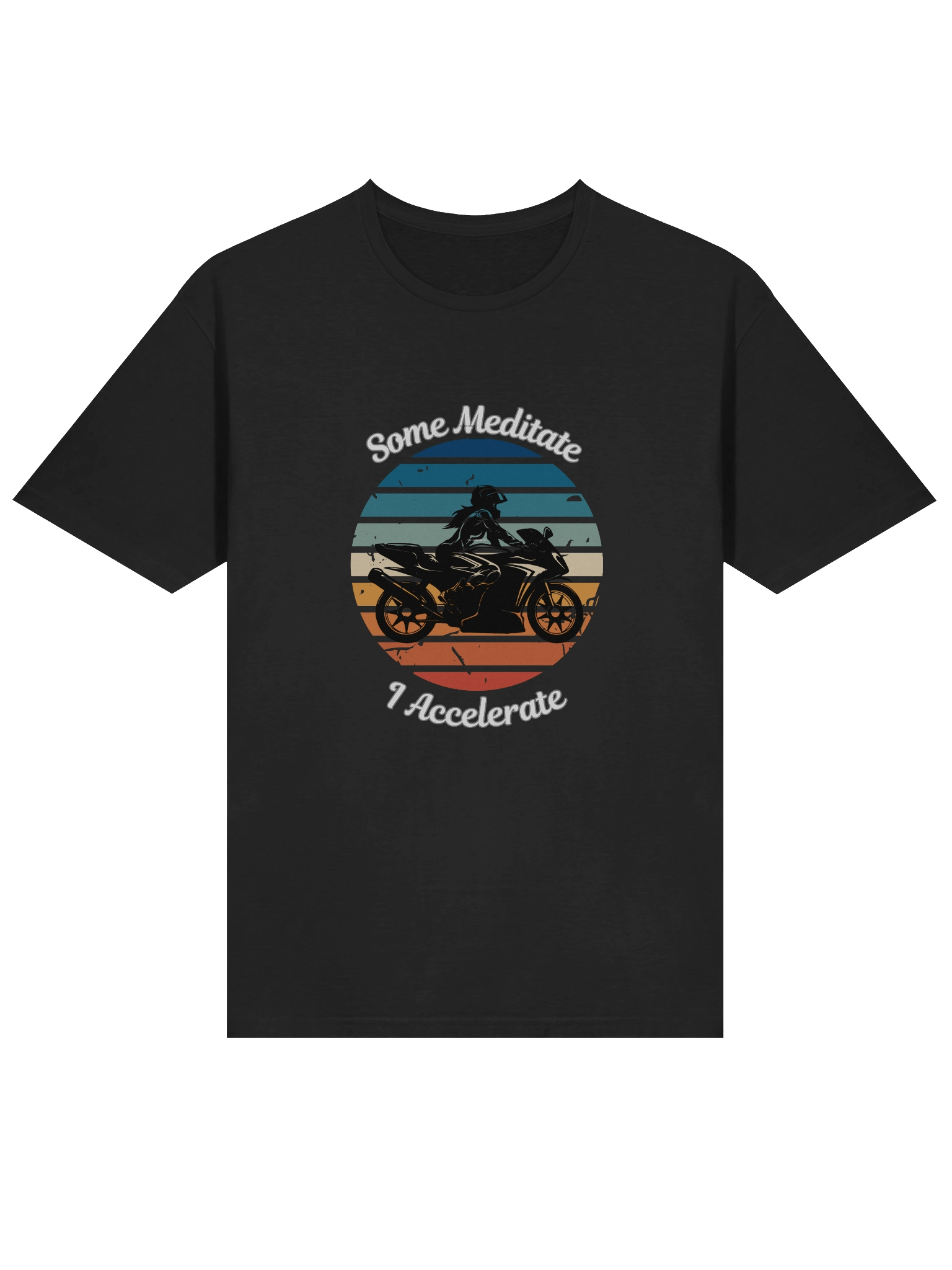 Some Meditate, I Accelerate Female T-Shirt product image (2)