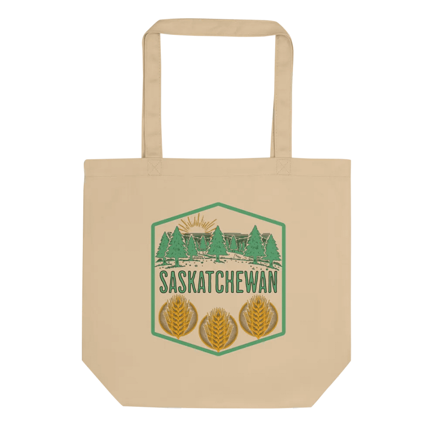 Saskatchewan Tree Wheat Landscape Eco Tote product image (1)