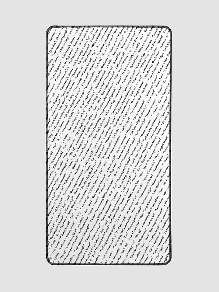 Scammer Quotes -Deskmat product image (2)