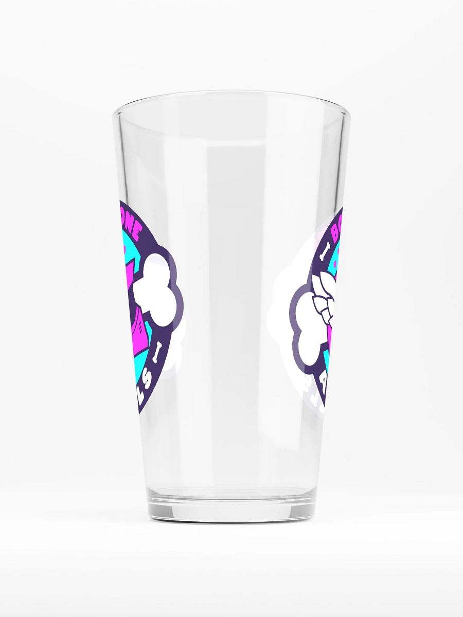 BONE ZONE ANGELS RACING PINT GLASS product image (2)