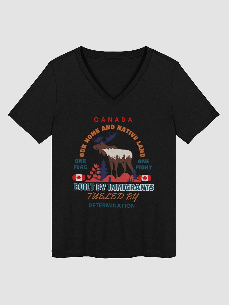 Canadian Wilderness V-Neck Tee product image (14)