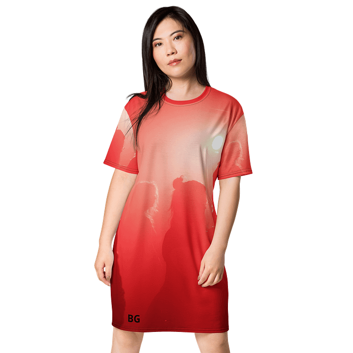 'Girls Are Down' All-Over T-Shirt Dress product image (1)