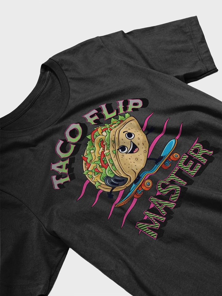 Taco Flip Master Skateboard T-Shirt product image (8)