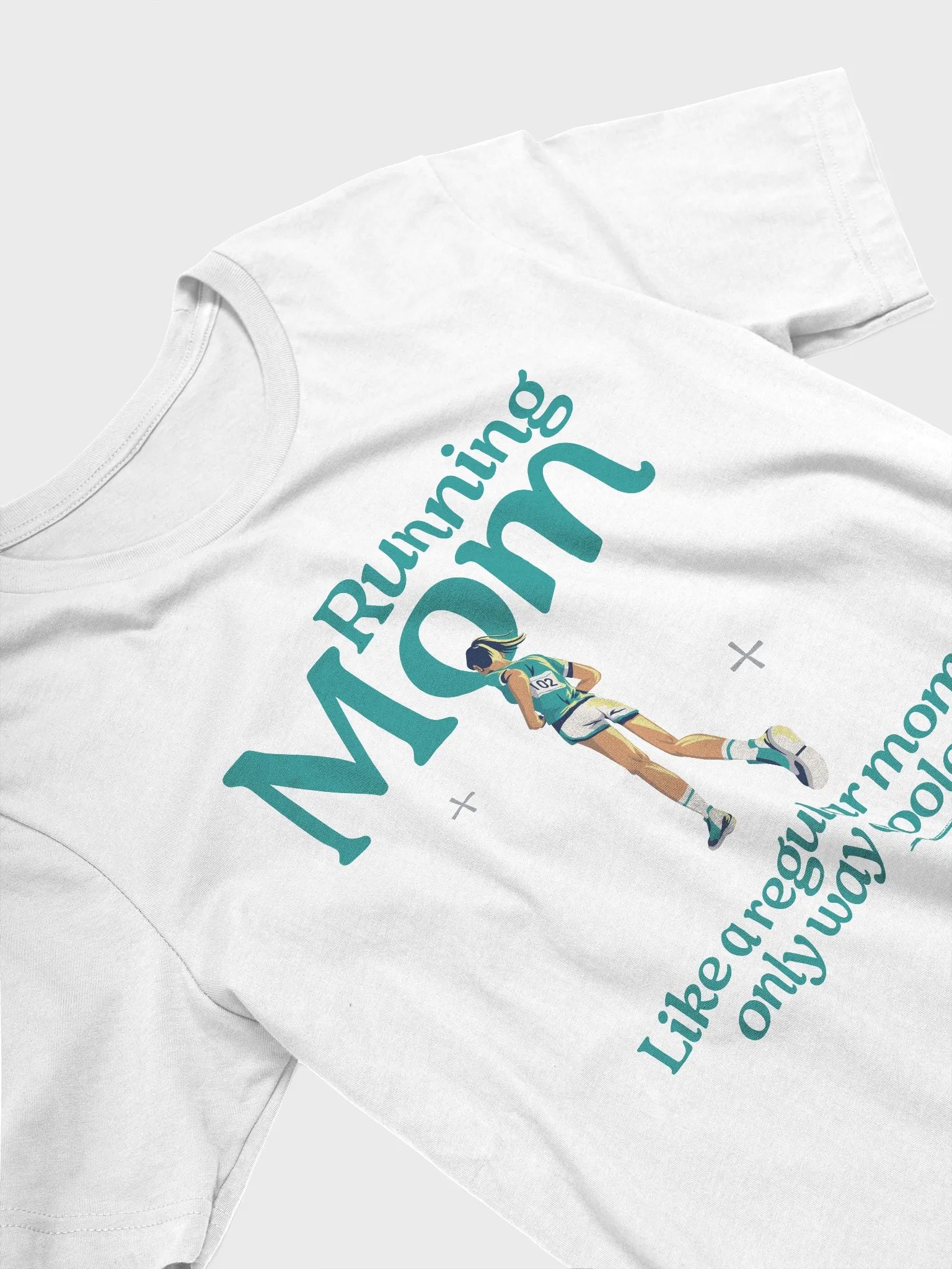 Cool Running Mom Tee product image (15)