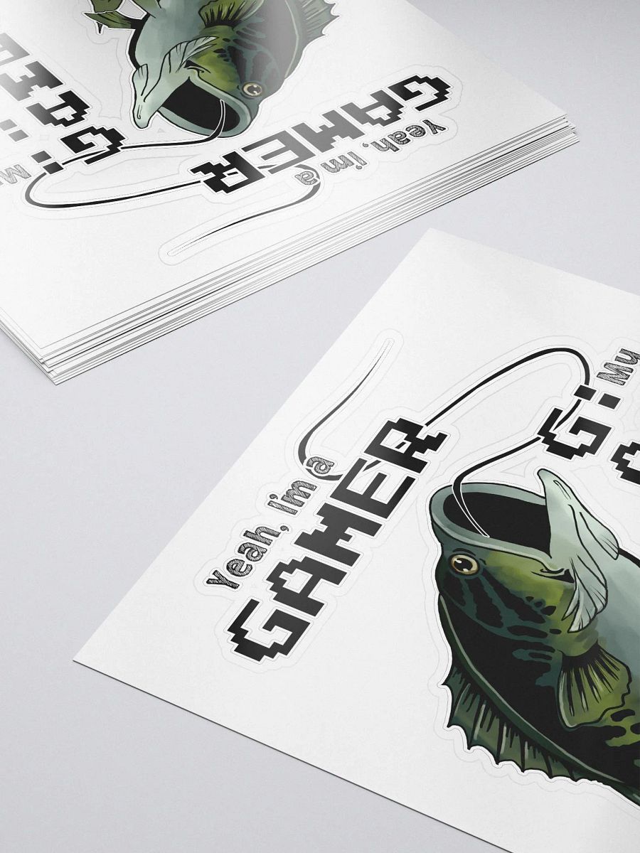 Yeah, I'm a GAMER Sticker Color product image (5)