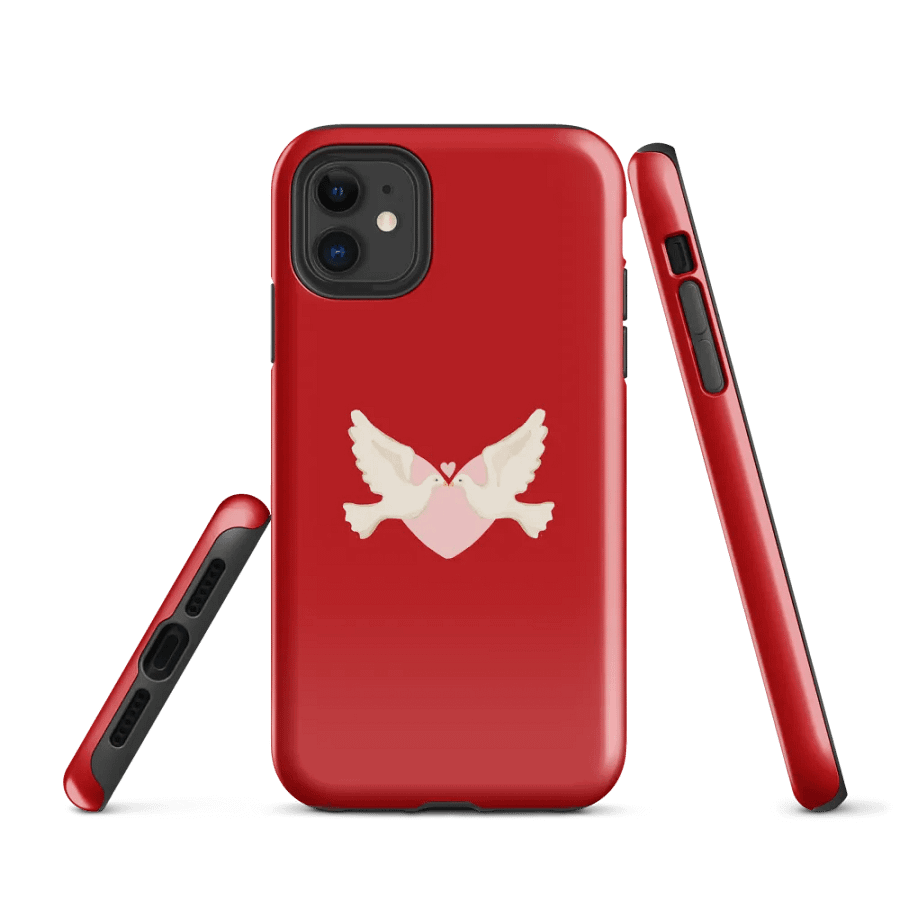 Lovebirds iPhone Tough Case product image (1)
