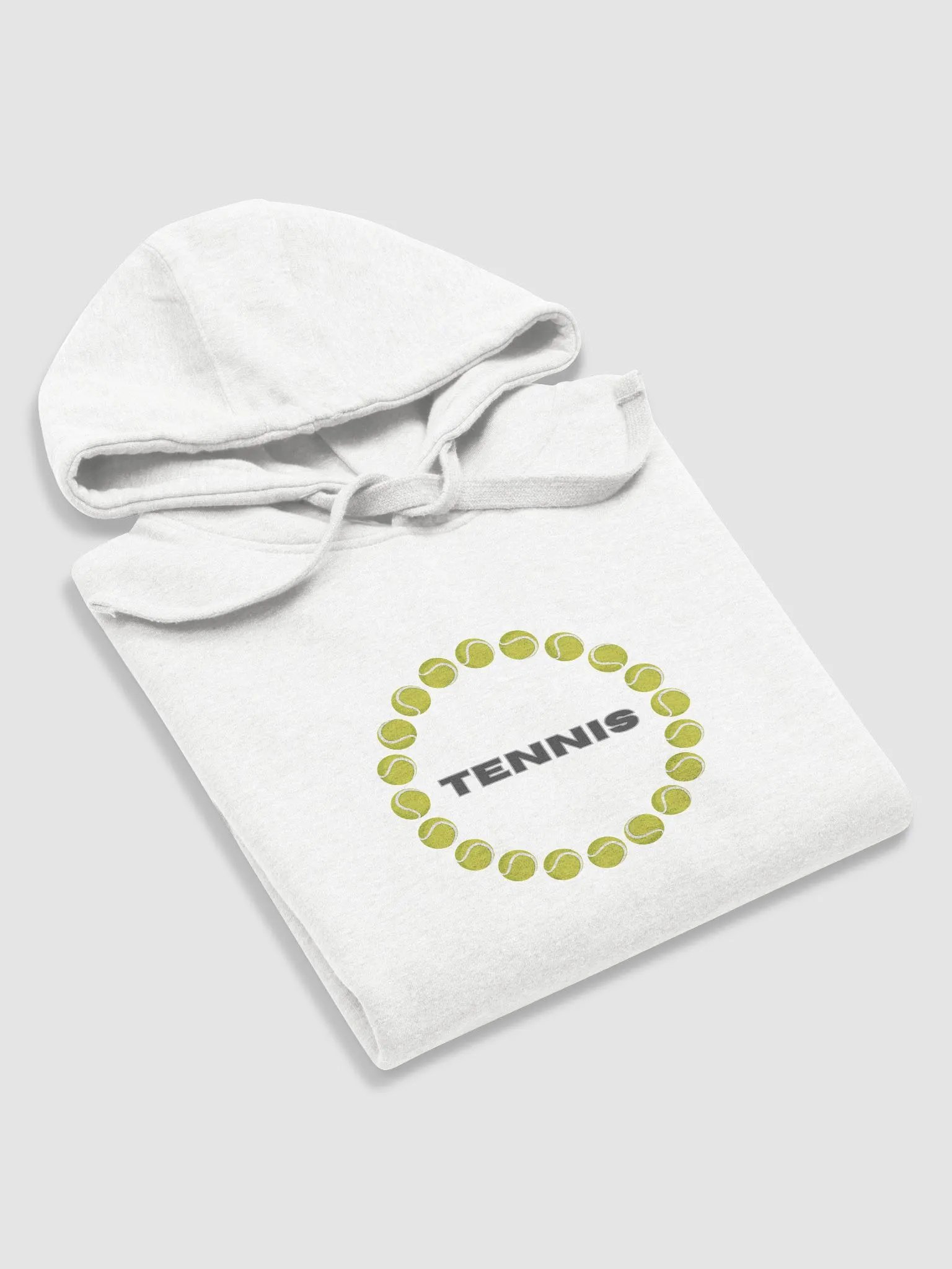 Tennis Ball Circle Unisex Hoodie product image (4)
