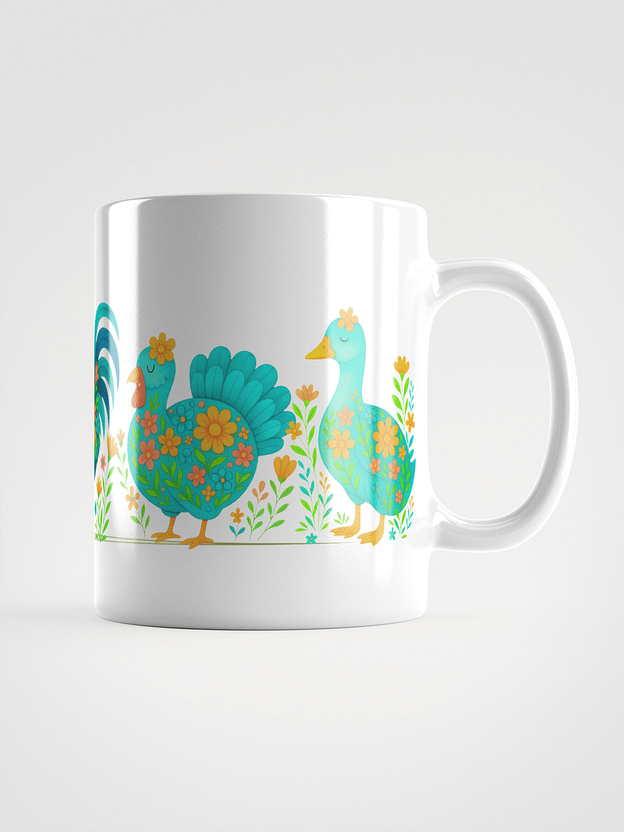 Mug Blanc - Ferme Fleurie Tropicale Série 1 - Cadeau Original product image (1)