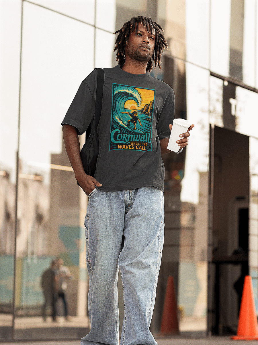Cornish Surf Life Oversized Faded Tee product image (11)
