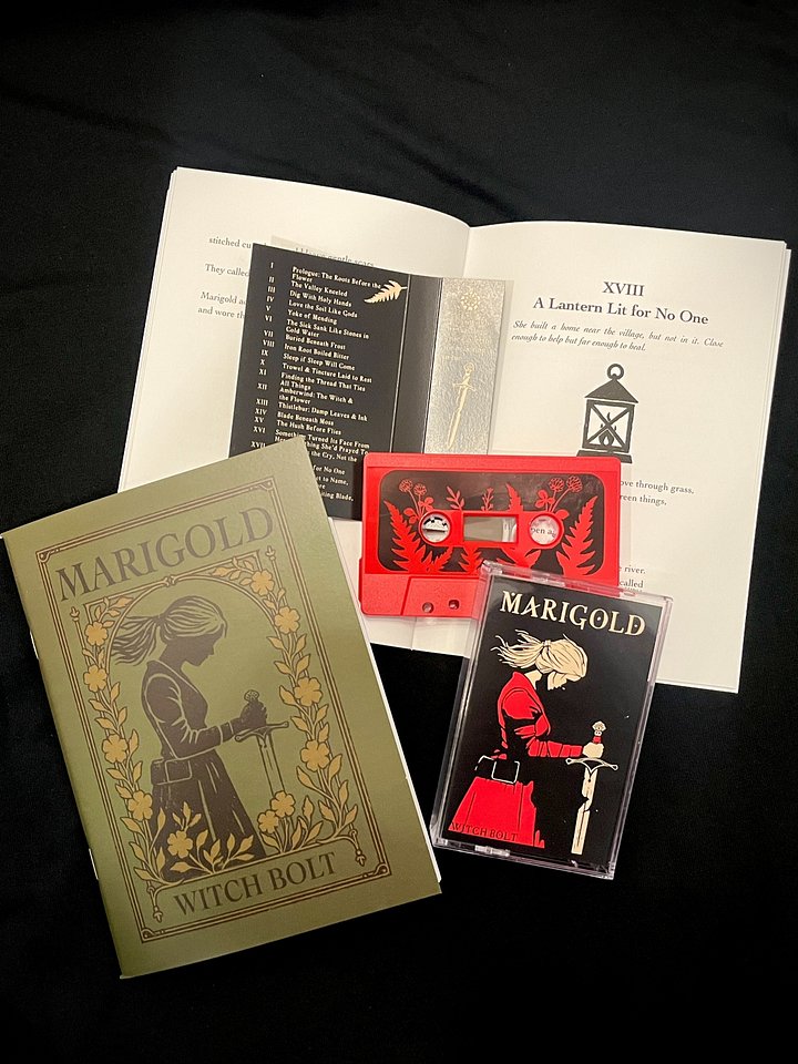 MARIGOLD CASSETTE + BOOK product image (1)