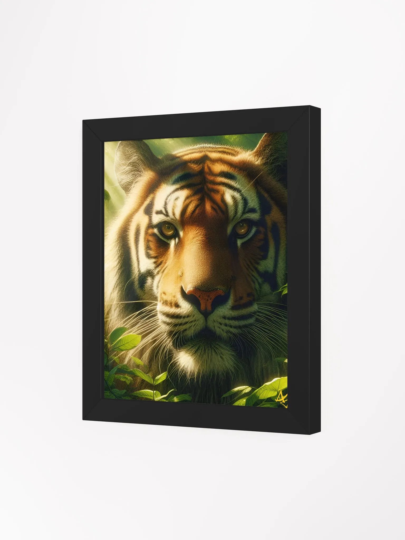On the Hunt by Arthur Taylor: Wall Art AI Generated Print (Framed High-Quality Matte Poster) product image (3)
