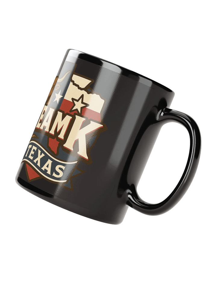 Team K Texas Black Mug product image (4)