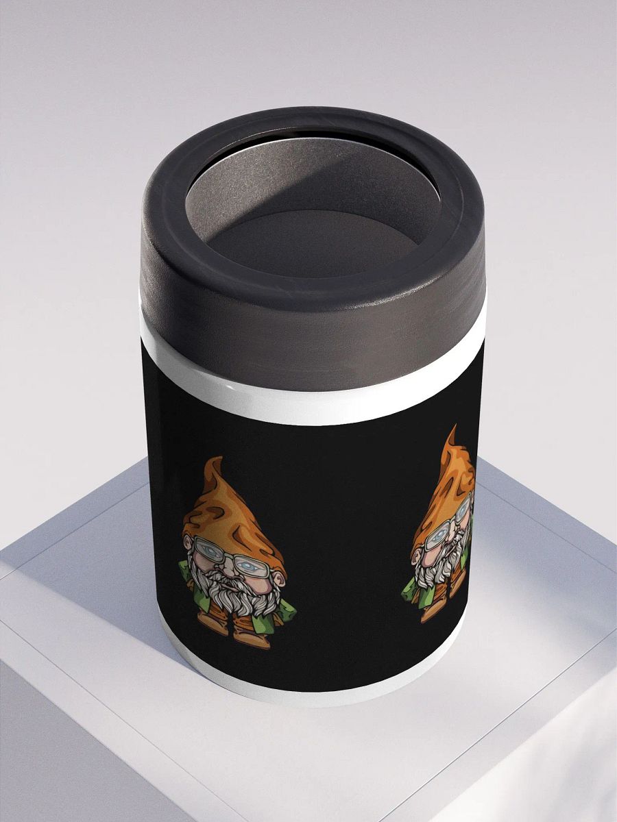 Stainless Steel Double-wall Koozie/Paintbrush Cup - Dark Background. product image (4)