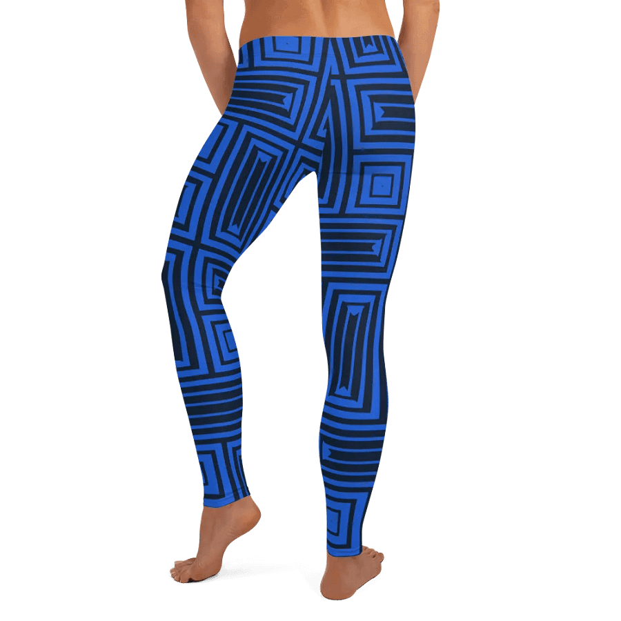 Symmetry Blue All-Over Leggings product image (8)