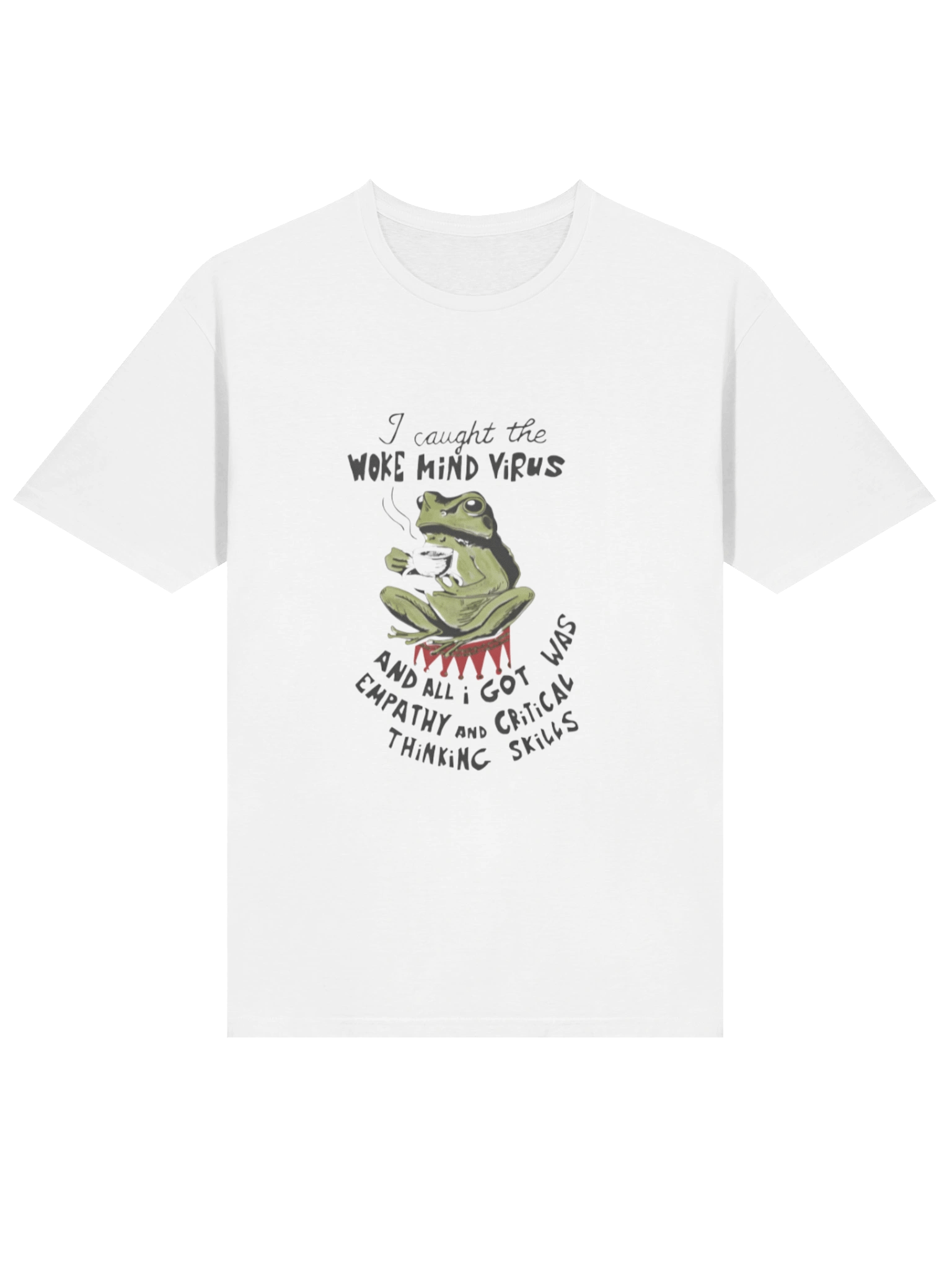 I Caught The Woke Mind Virus Shirt product image (2)