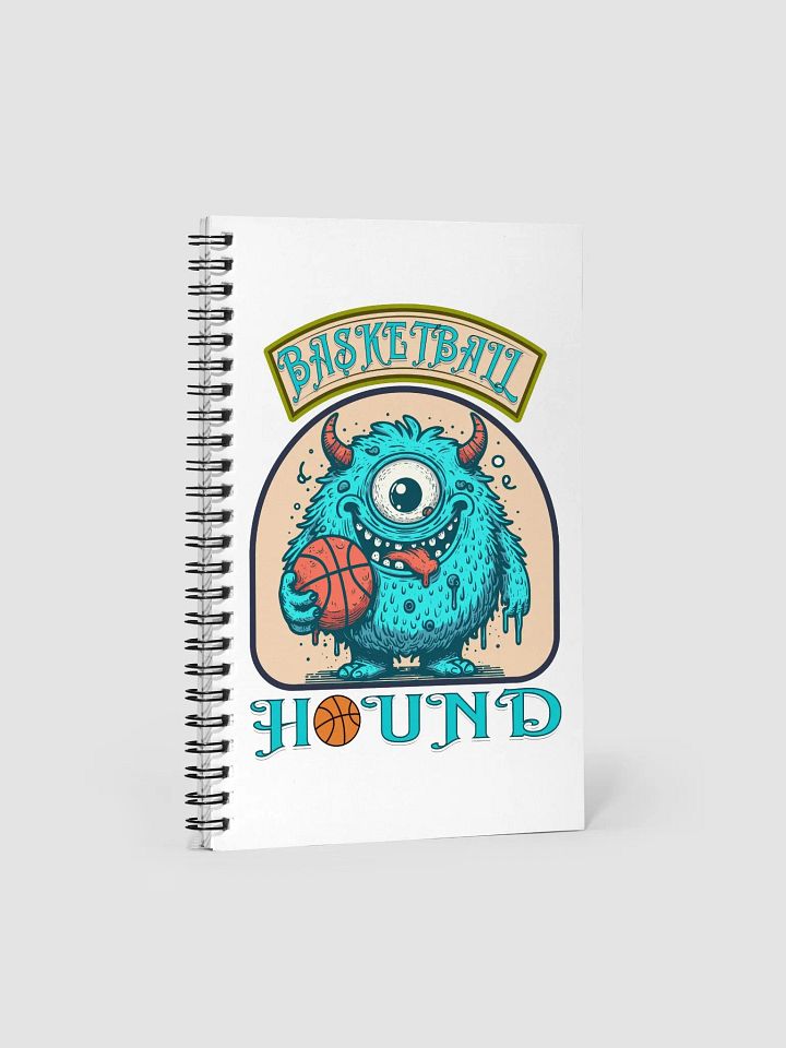 Basketball Hound Whimsical Notebook product image (1)