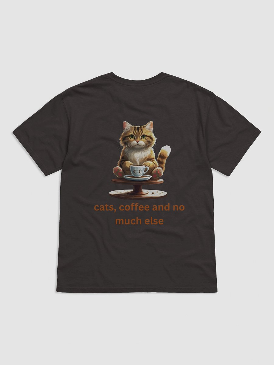 Cozy Cat Coffee Time T-Shirt product image (23)