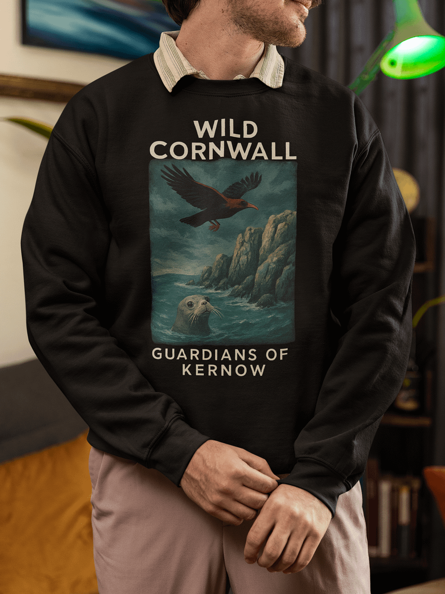 Wild Cornwall: Guardians of Kernow Crewneck Sweatshirt product image (18)