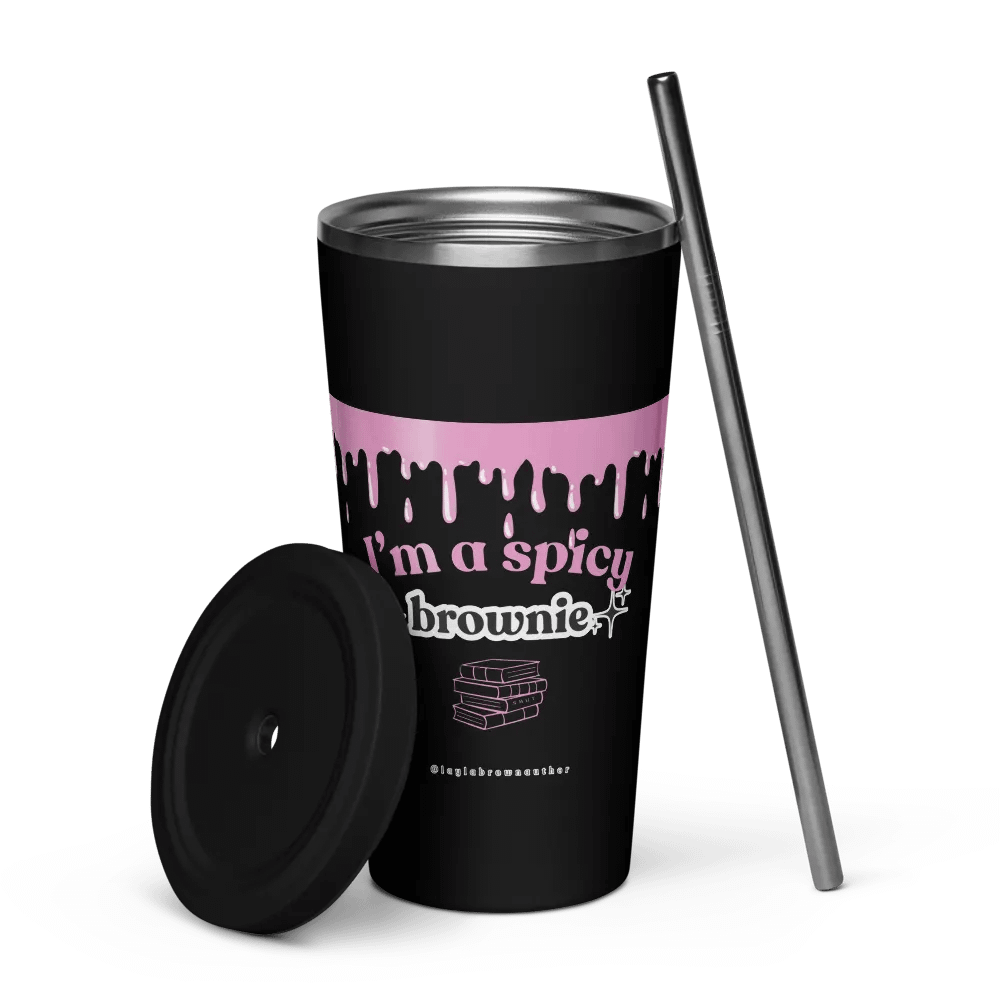Tumbler - "I'm a spicy brownie" product image (5)
