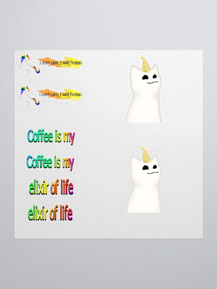 Unicorn Sticker Pack product image (2)