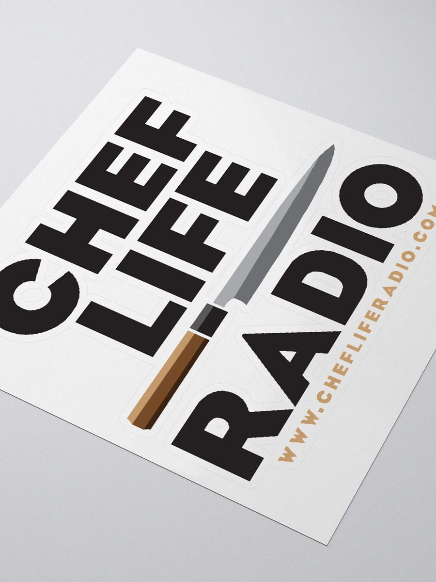 Chef Life Radio Kiss Cut Stickers product image (8)