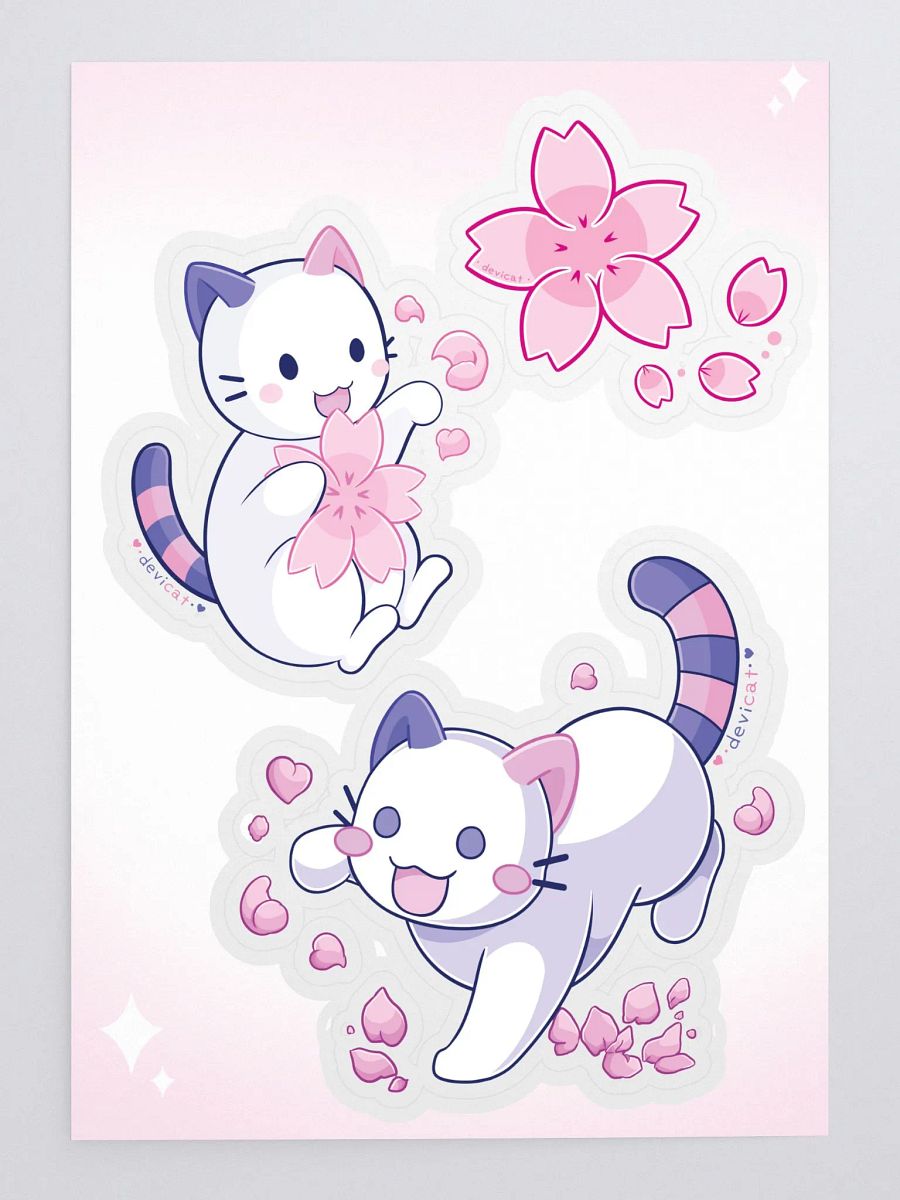 Sticker Sheet • CandiCat Sakura product image (3)