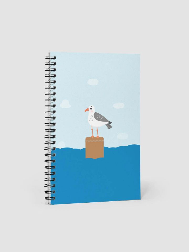 Seagull in the Sea Notebook product image (2)