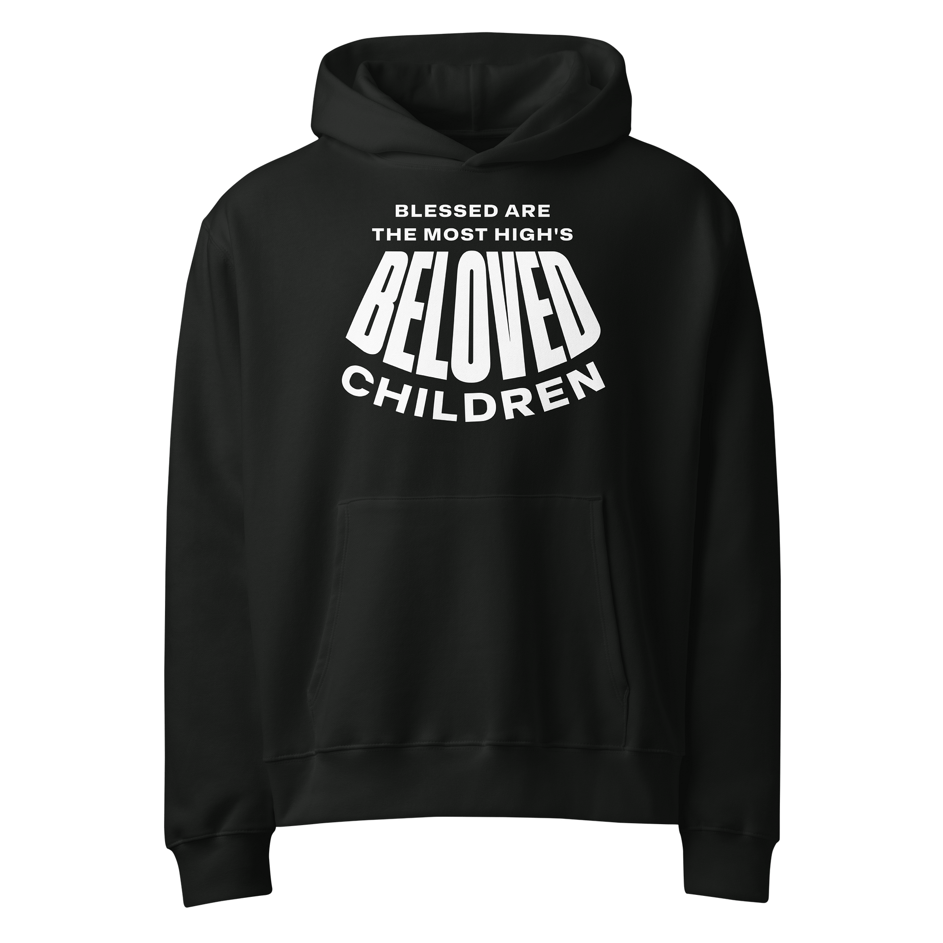 “BELOVED CHILDREN” OVERSIZED PREMIUM HEAVYWEIGHT HOODIE product image (2)
