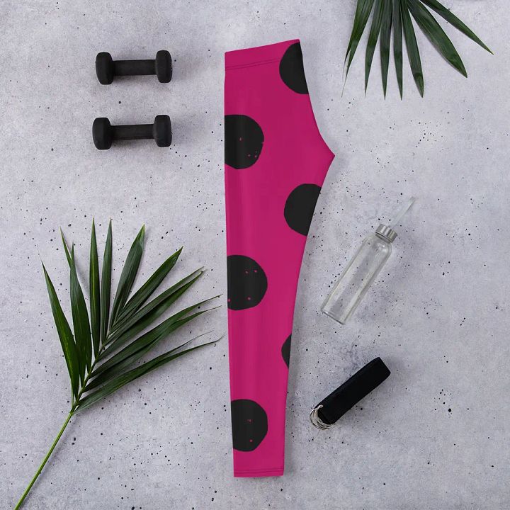 Hand-Drawn Dotty Delight Leggings product image (2)