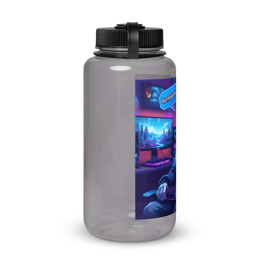 Howling Gamer Wide Mouth Water Bottle product image (4)