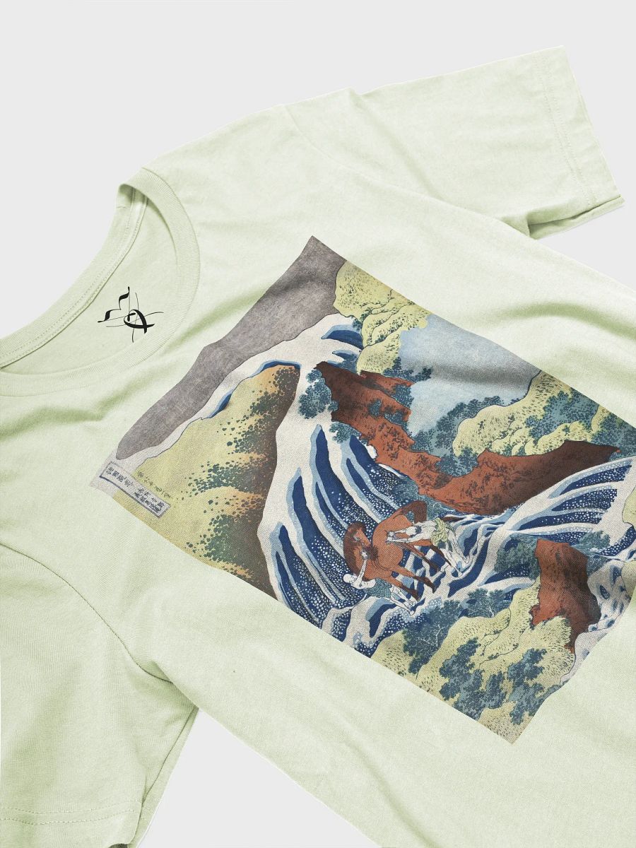 Yoshitsune Falls Print Bella+Canvas Unisex Supersoft T-Shirt product image (23)