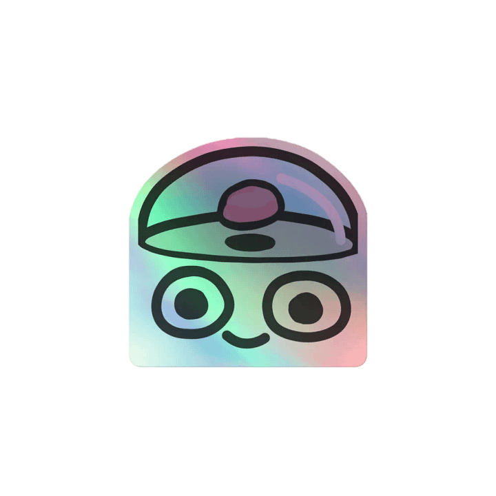 Brain Sticker (holo) product image (1)