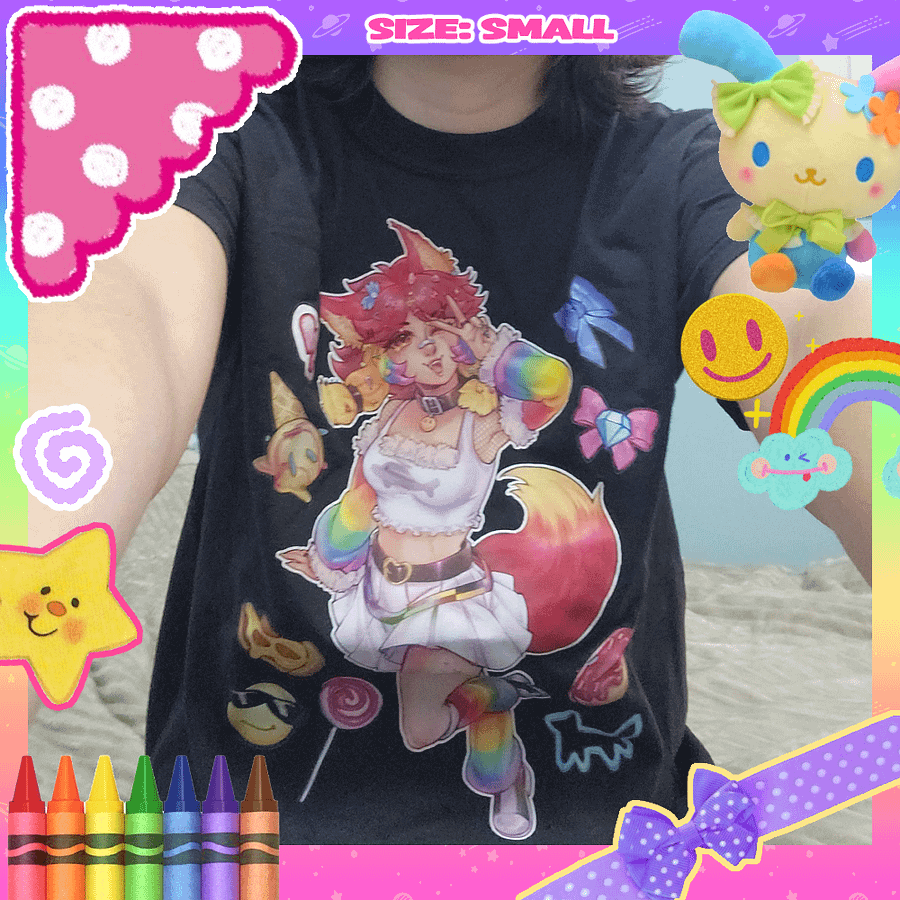 🌈 "rainbow smiles!" ⭐ shirt 🌈 product image (1)