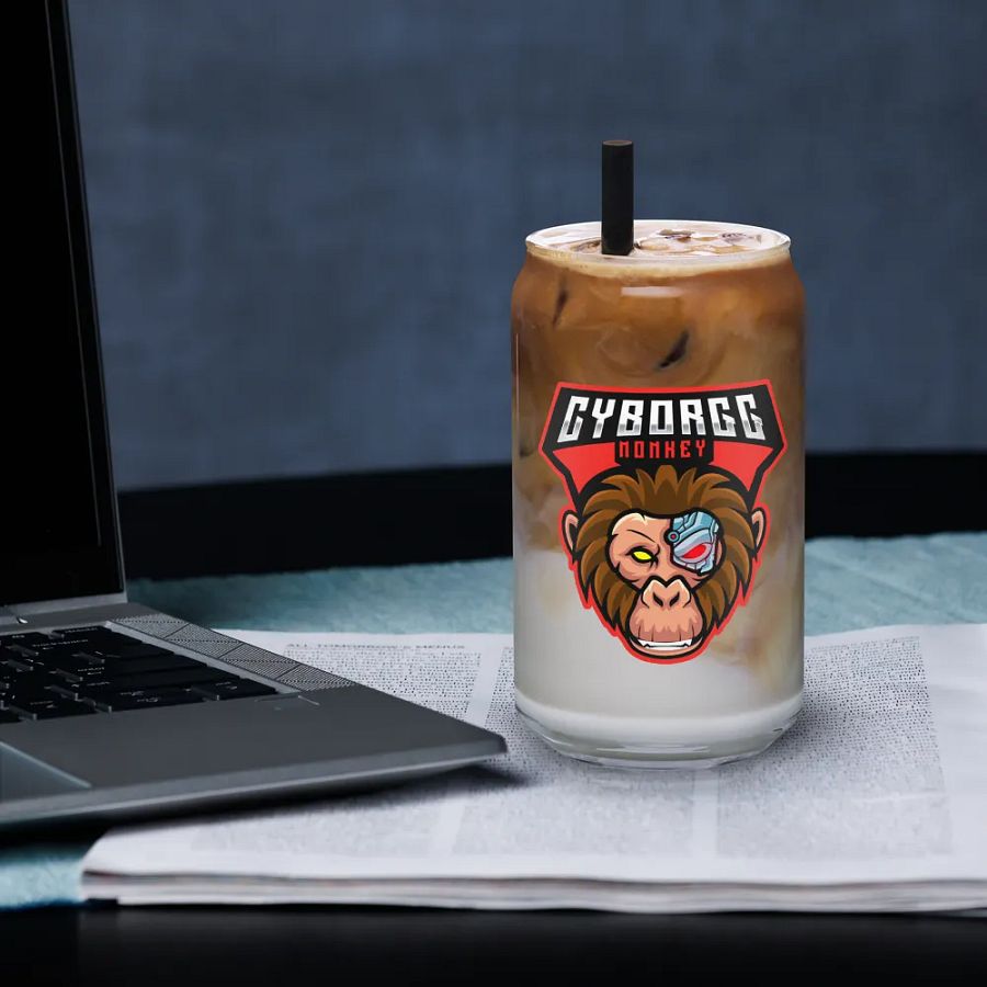 Cyborgg Monkey Can-Shaped Glass product image (33)
